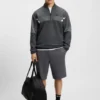 Quilted-jacquard sweatshirt in a relaxed fit Quilted-jacquard sweatshirt in a relaxed fit