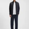 Quilted-jacquard tracksuit bottoms in a regular fit Quilted-jacquard tracksuit bottoms in a regular fit
