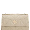 Quilted shoulder bag with Double B monogram