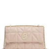 Quilted shoulder bag with Double B monogram Quilted shoulder bag with Double B monogram