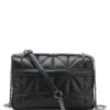 Quilted shoulder bag with Double B monogram