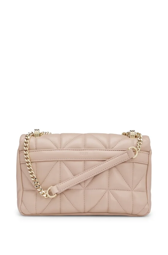 Quilted shoulder bag with Double B monogram Quilted shoulder bag with Double B monogram