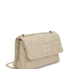 Quilted shoulder bag with Double B monogram