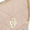 Quilted shoulder bag with Double B monogram Quilted shoulder bag with Double B monogram