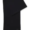 Raschel-knit scarf in virgin wool