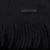 Raschel-knit scarf in virgin wool Raschel-knit scarf in virgin wool