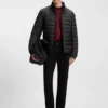 Red-logo jacket with water-repellent finish Red-logo jacket with water-repellent finish