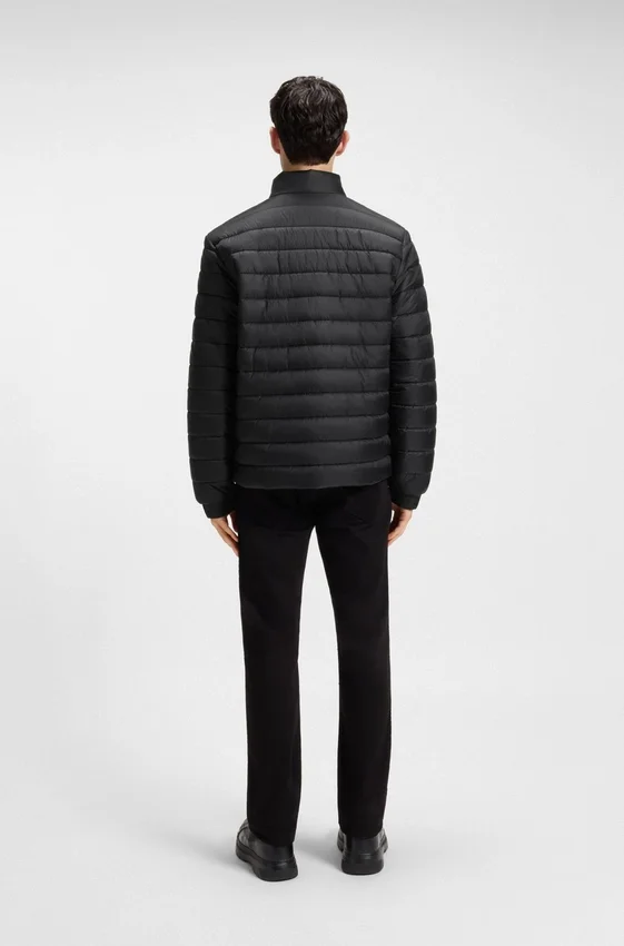 Red-logo jacket with water-repellent finish Red-logo jacket with water-repellent finish