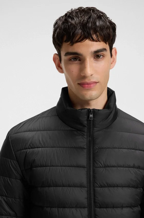 Red-logo jacket with water-repellent finish Red-logo jacket with water-repellent finish