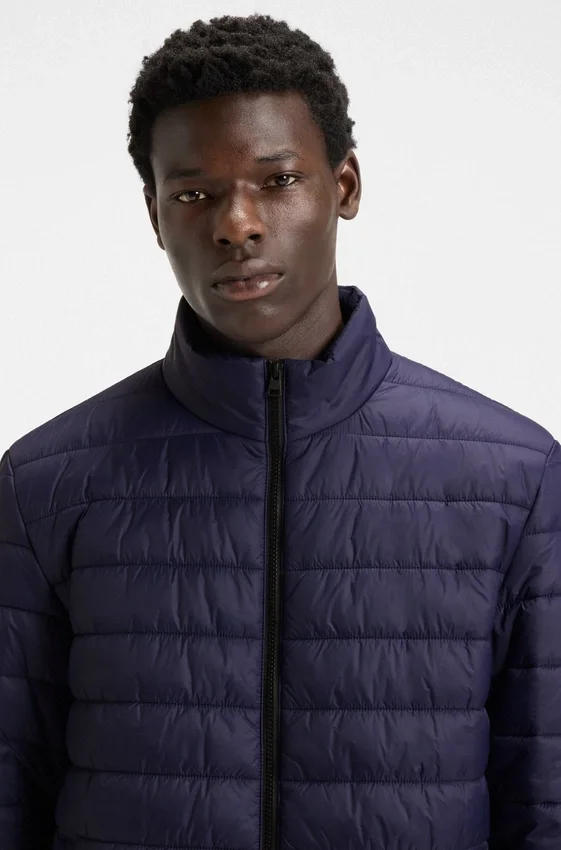 Red-logo jacket with water-repellent finish Red-logo jacket with water-repellent finish