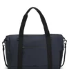Reflective-detail holdall in faux leather Reflective-detail holdall in faux leather
