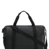 Reflective-detail holdall in faux leather