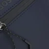 Reflective-detail reporter bag in faux leather Reflective-detail reporter bag in faux leather