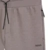Reflective-detail tracksuit bottoms in a regular fit