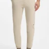 Reflective-graphic tracksuit bottoms in a cotton blend
