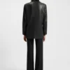 Regular-fit blazer in faux leather Regular-fit blazer in faux leather