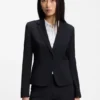 Regular-fit blazer in Italian-made virgin wool Regular-fit blazer in Italian-made virgin wool