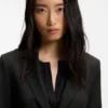 Regular-fit blazer in Italian-made virgin wool Regular-fit blazer in Italian-made virgin wool