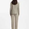 Regular-fit blazer in melange virgin wool