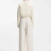 Regular-fit blazer in soft crepe
