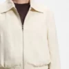 Regular-fit blazer in soft crepe
