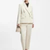 Regular-fit blazer in stretch cotton