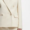 Regular-fit blazer in stretch cotton