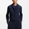 Regular-fit blazer in stretch fabric