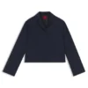 Regular-fit blazer in stretch fabric