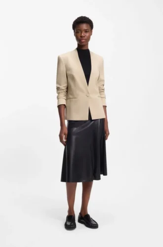 Regular-fit blazer in stretch jersey Regular-fit blazer in stretch jersey