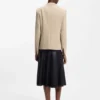 Regular-fit blazer in stretch jersey