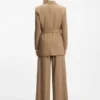 Regular-fit blazer in stretch melange fabric