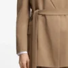 Regular-fit blazer in stretch melange fabric
