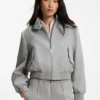 Regular-fit blazer in stretch twill