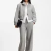 Regular-fit blazer in stretch twill