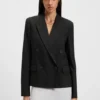 Regular-fit blazer in virgin wool