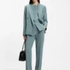 Regular-fit blazer in virgin wool