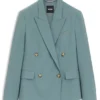 Regular-fit blazer in virgin wool