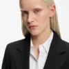 Regular-fit blazer with gold-tone buttons