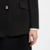 Regular-fit blazer with gold-tone buttons