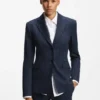 Regular-fit blazer with pinstripe