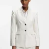 Regular-fit blazer with pinstripe