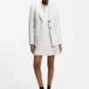 Regular-fit blazer with pinstripe