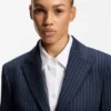 Regular-fit blazer with pinstripe