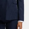 Regular-fit blazer with pinstripe