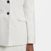 Regular-fit blazer with pinstripe