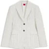 Regular-fit blazer with pinstripe