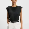 Regular-fit blouse in a T-shirt style