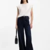 Regular-fit blouse in a T-shirt style