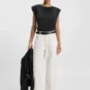 Regular-fit blouse in a T-shirt style